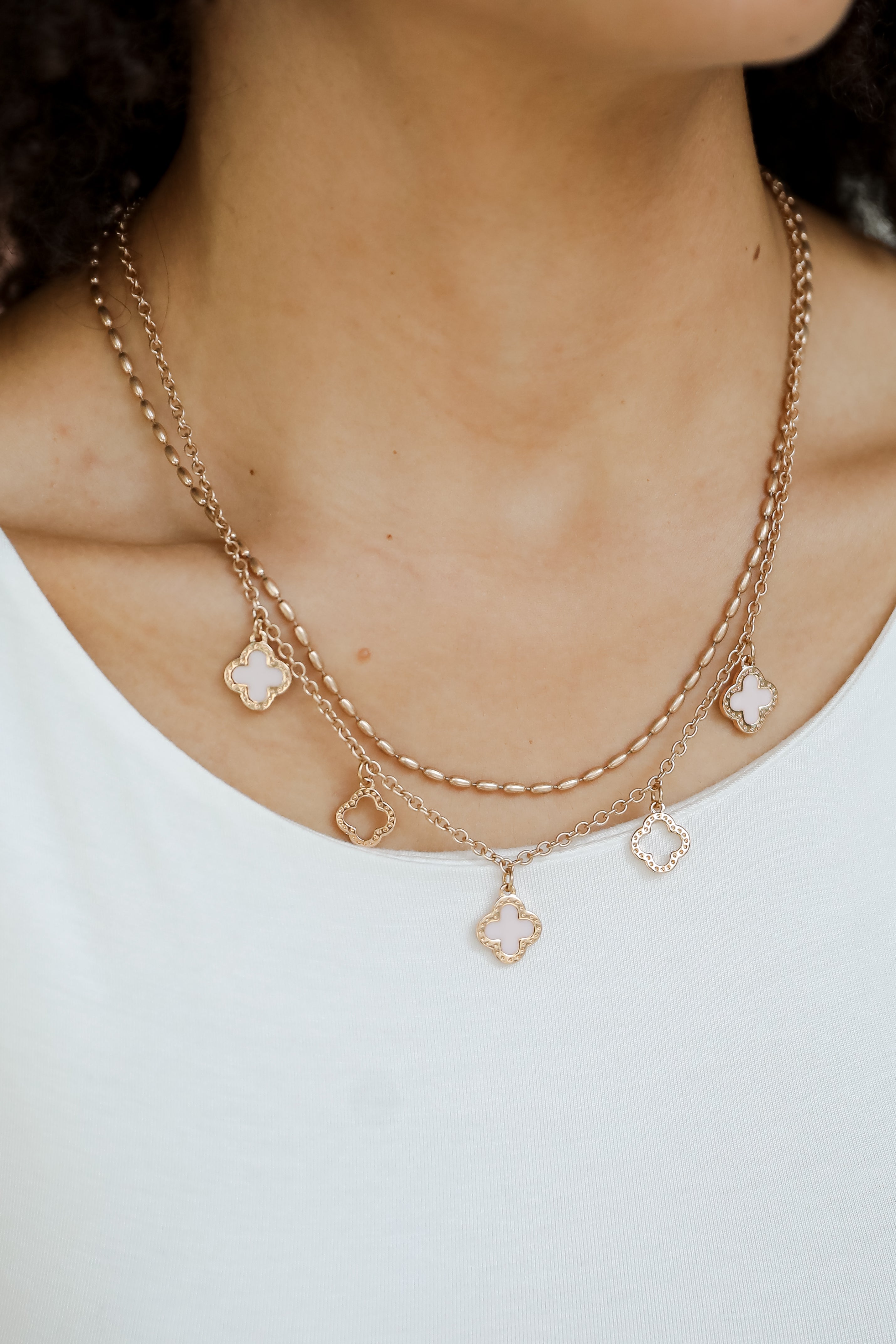 Hayden Gold Layered Chain Necklace