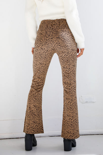 Wild Vision Leopard Flare Pants