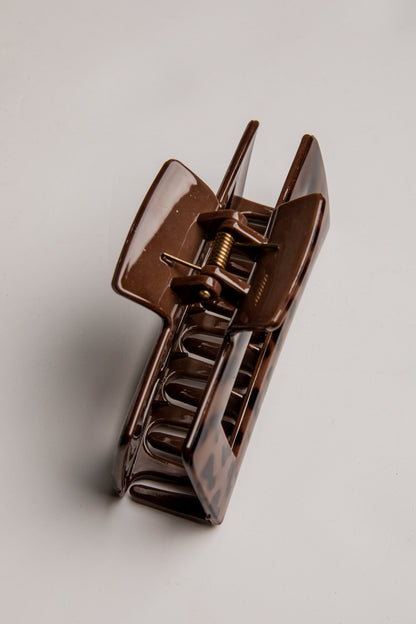 Wildly Chic Leopard Claw Clip