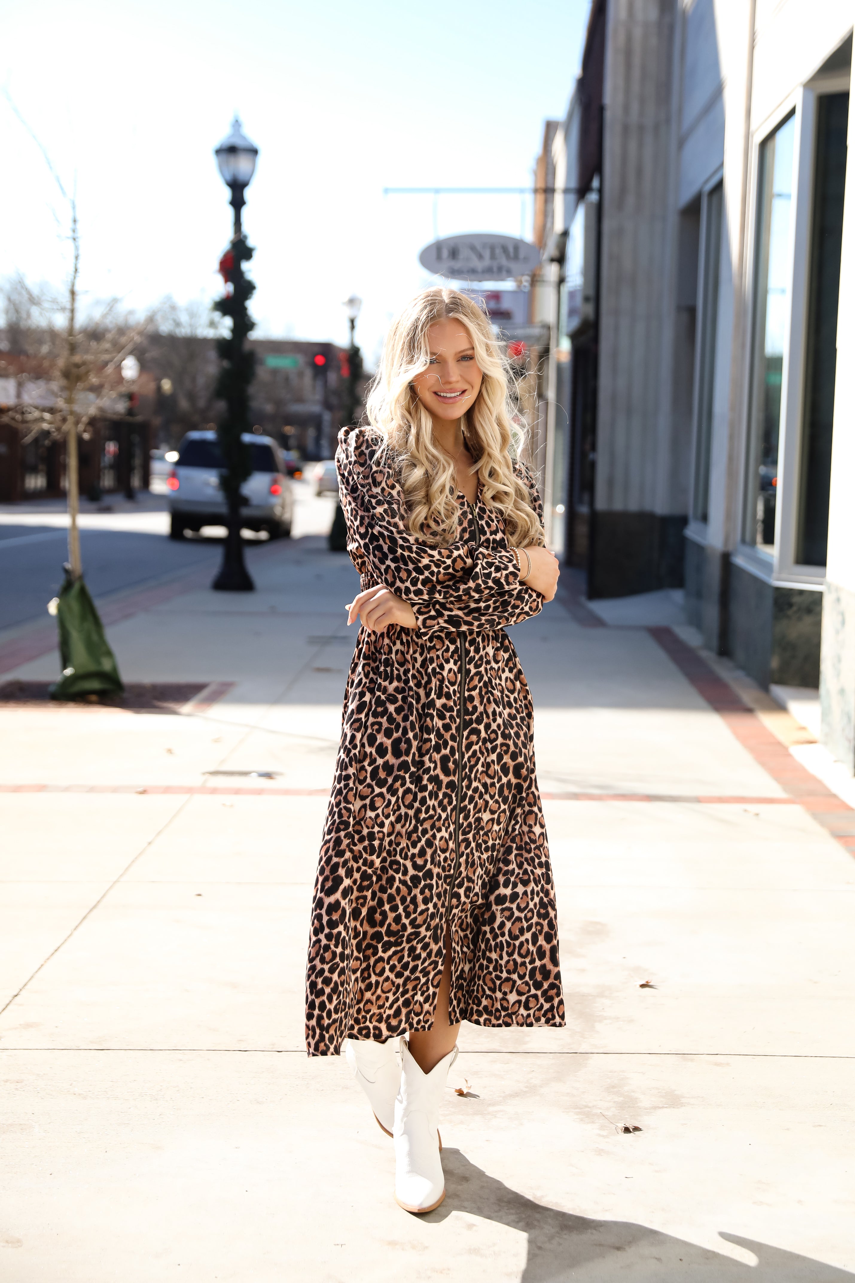 Envied Confidence Leopard Maxi Dress