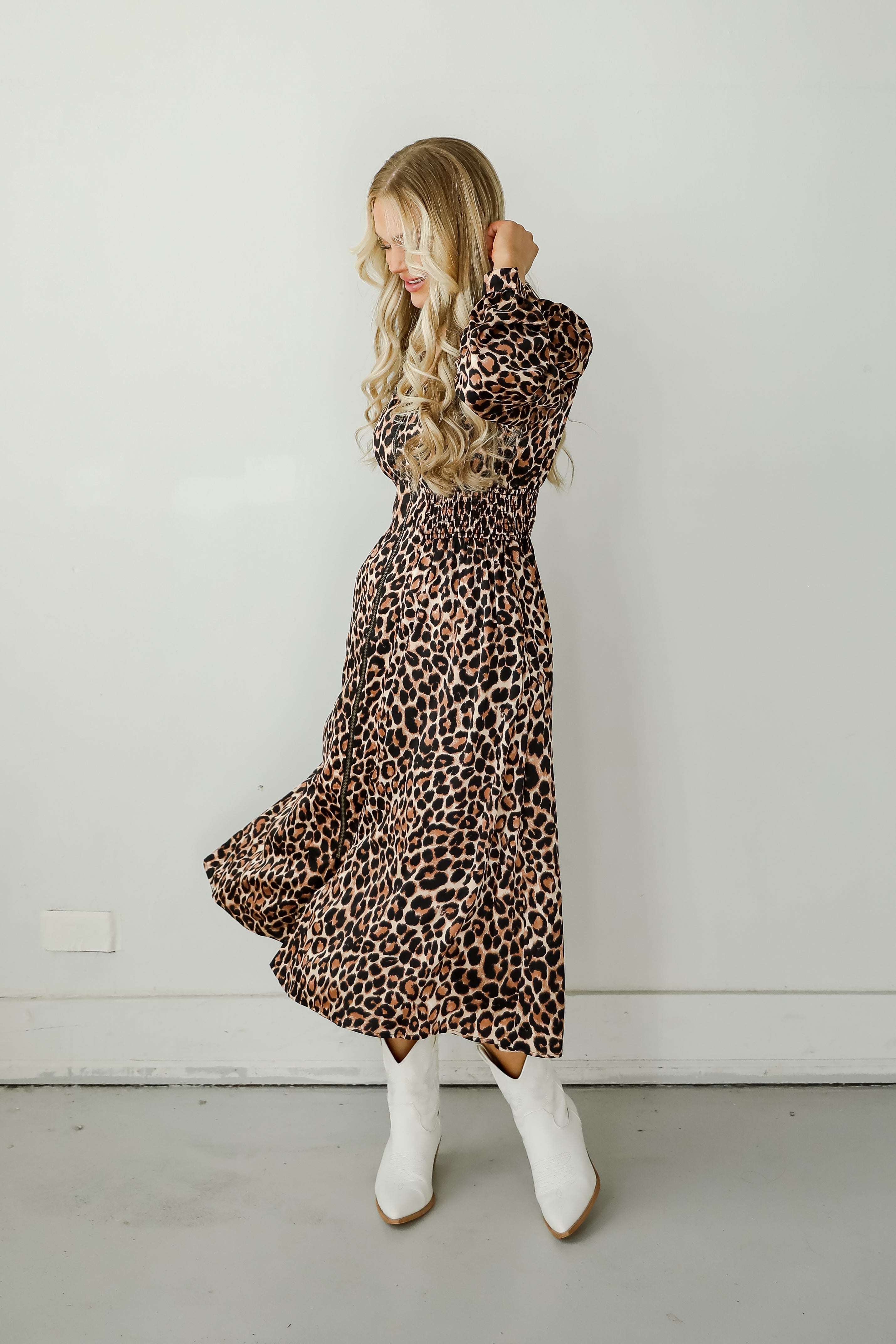 Envied Confidence Leopard Maxi Dress