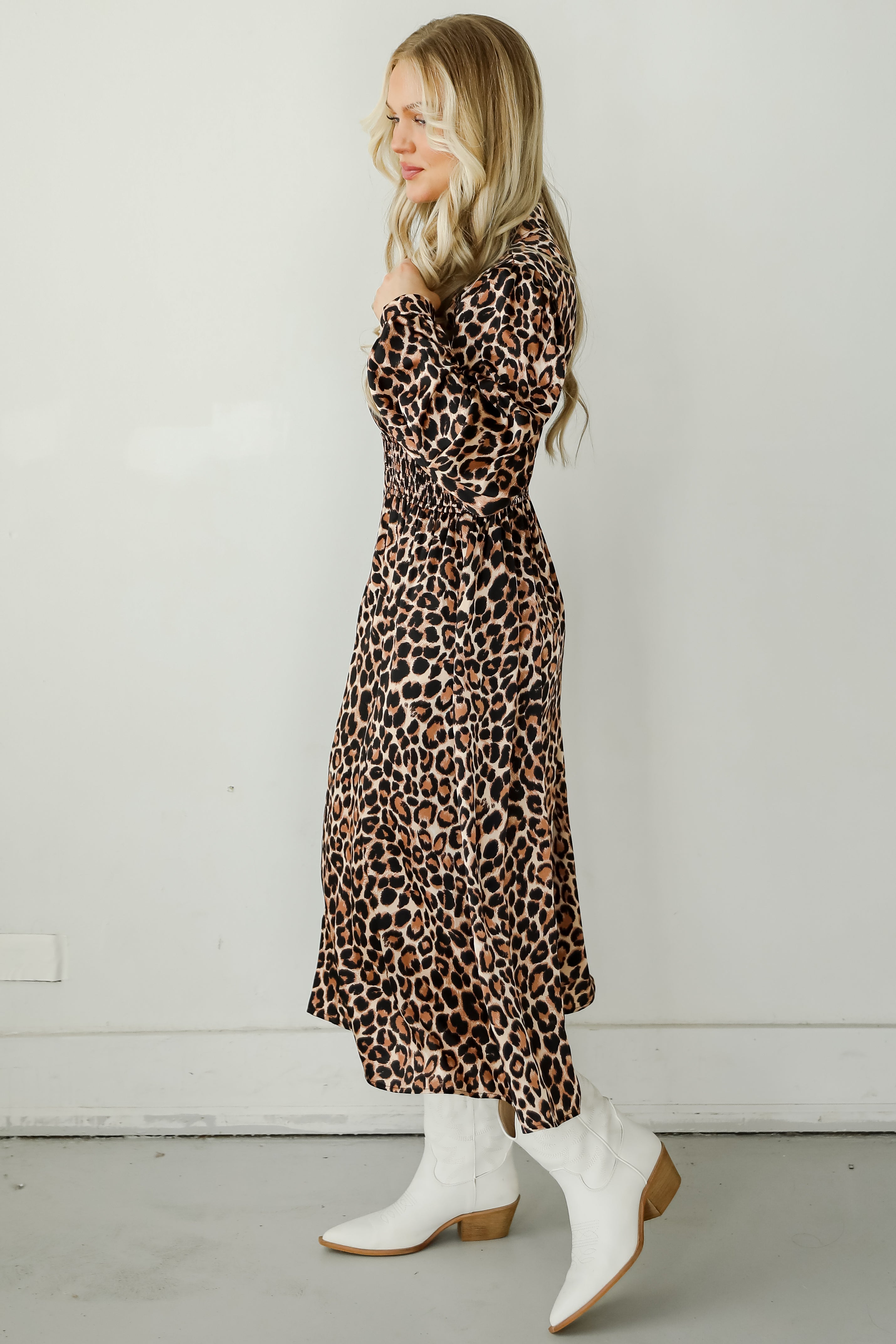 Envied Confidence Leopard Maxi Dress