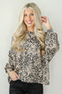 Wildly Cozy Leopard Pullover