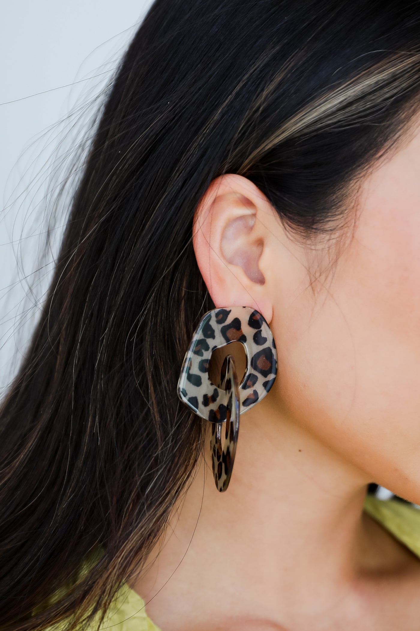 animal print earrings