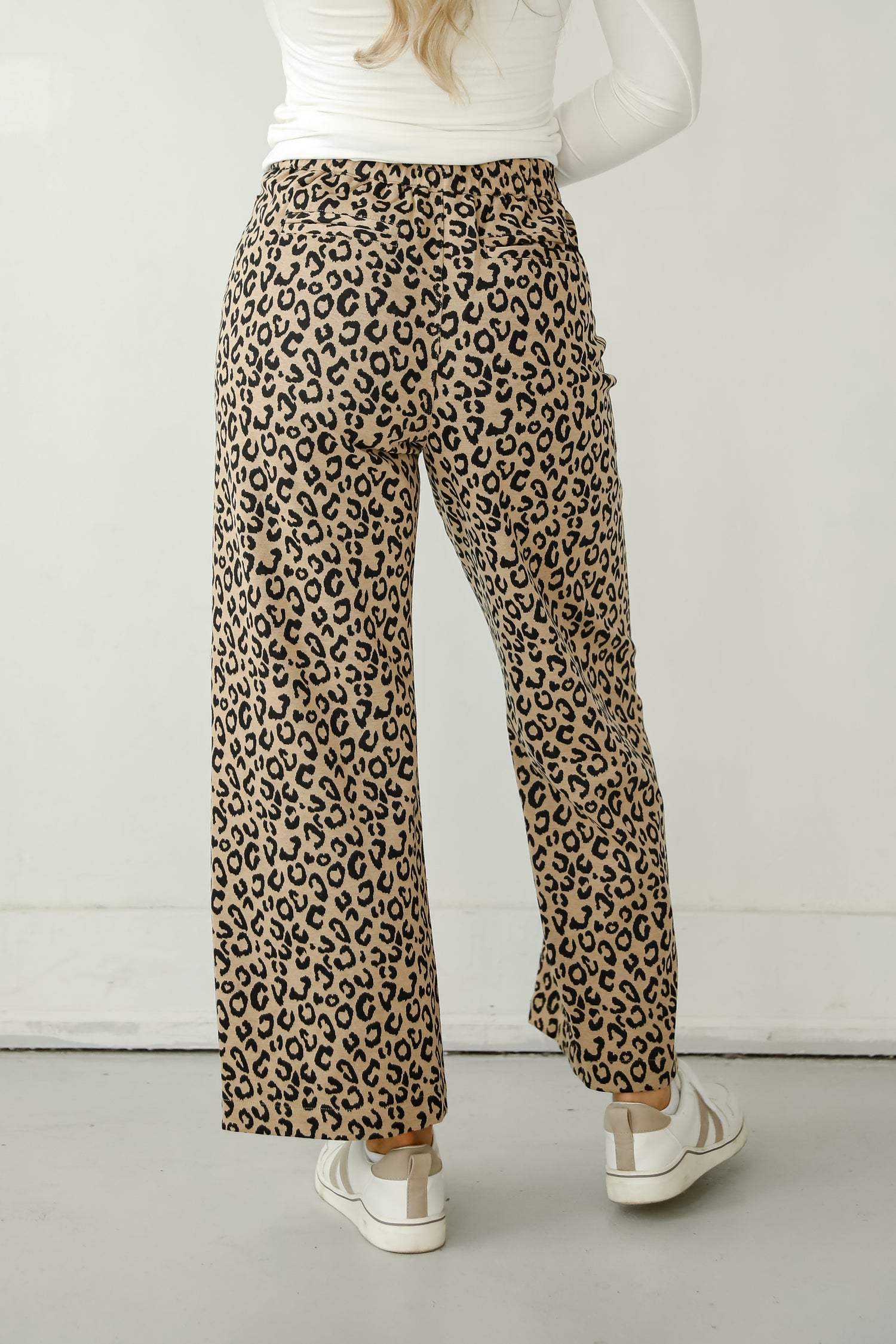 Fierce Aspect Leopard Wide Leg Pants