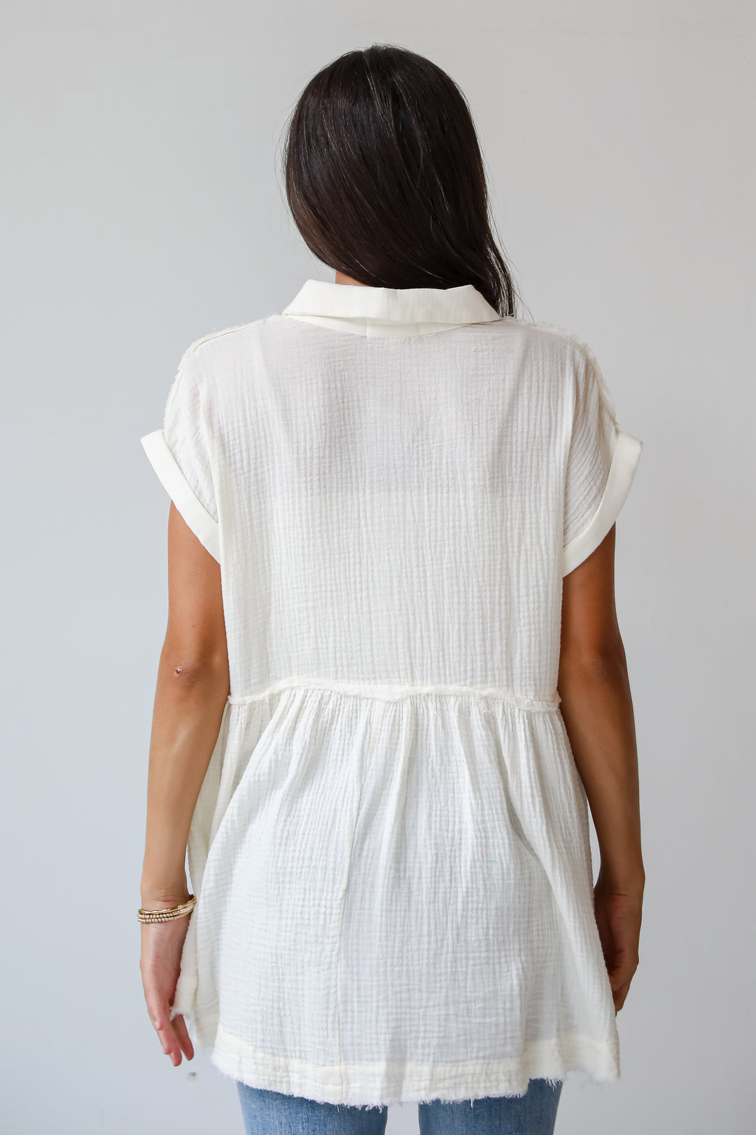 Remarkably Darling Linen Tunic