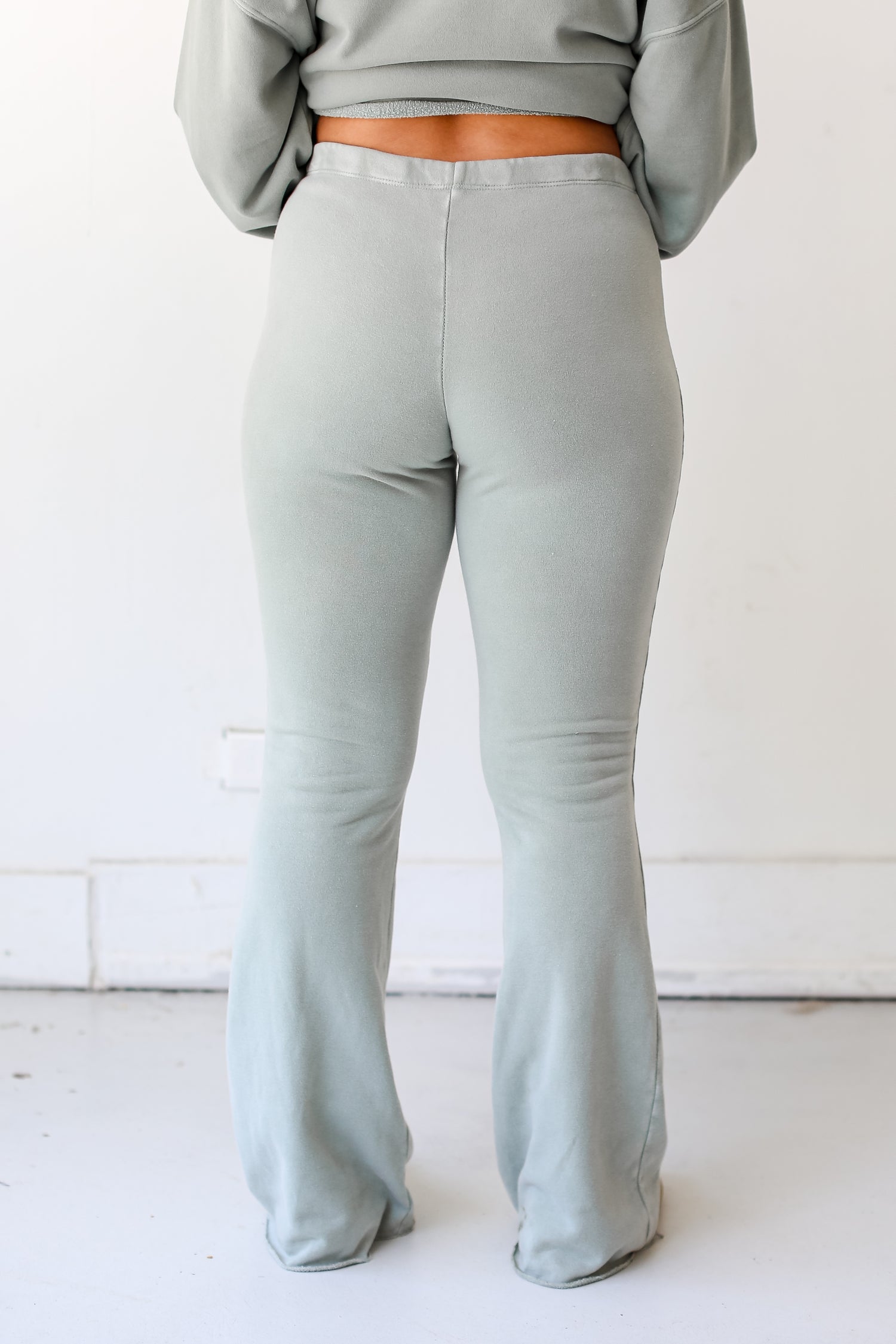 sage Lounge Pants back view