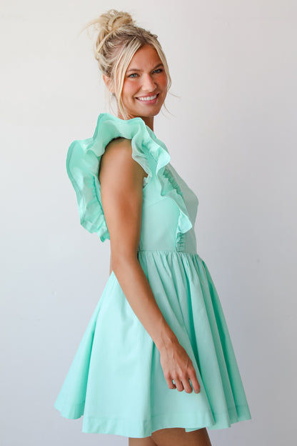 ruffle dress