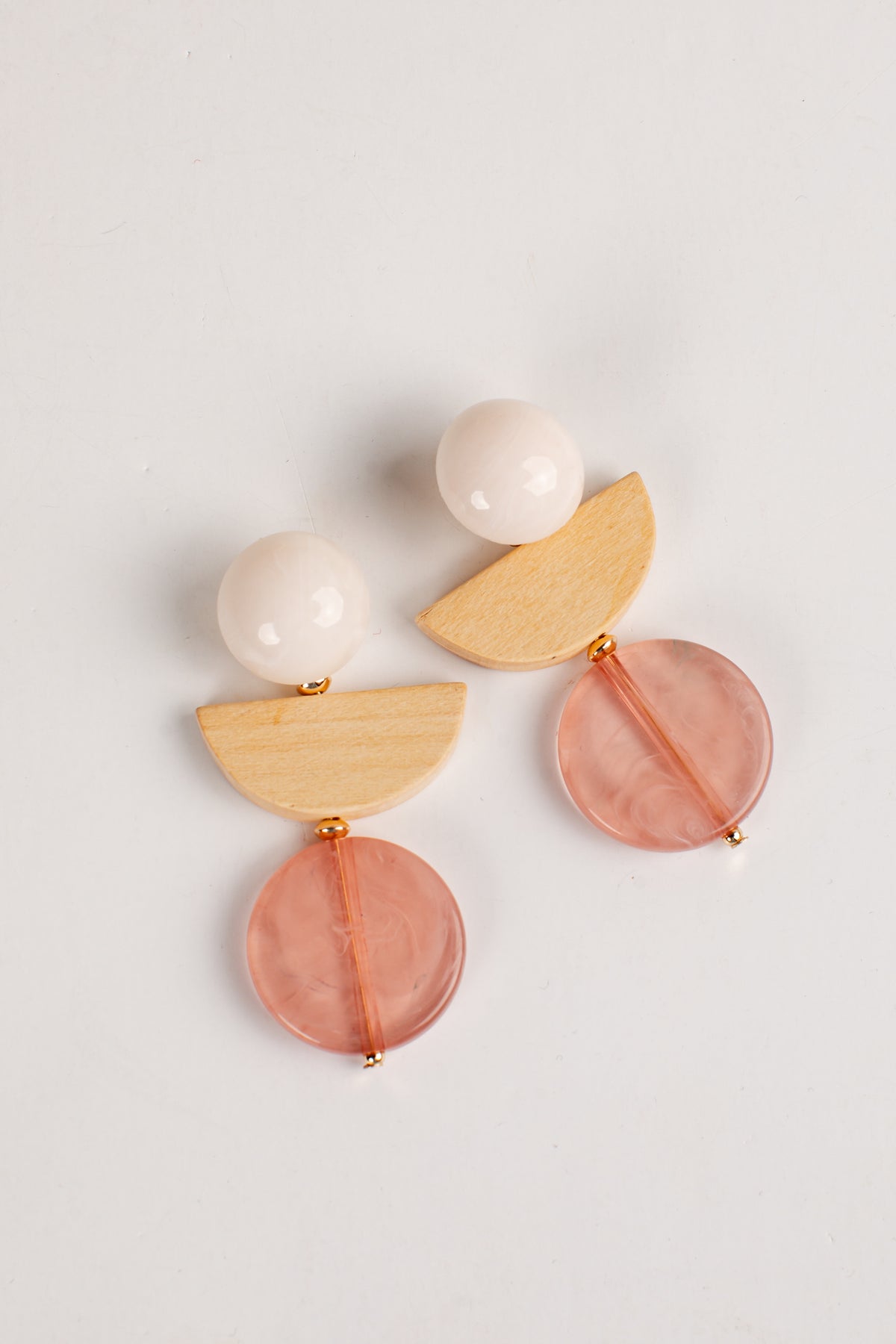 Selene Multi Geometric Drop Earrings