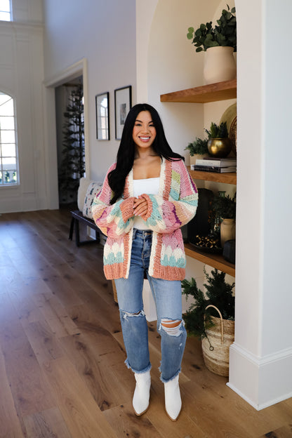 Cozy Coolness Multi Sweater Cardigan