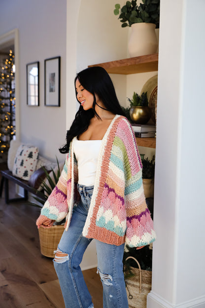 Cozy Coolness Multi Sweater Cardigan