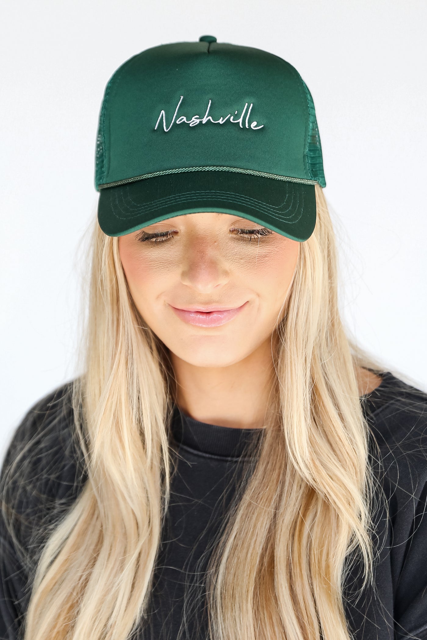 green Nashville Trucker Hat