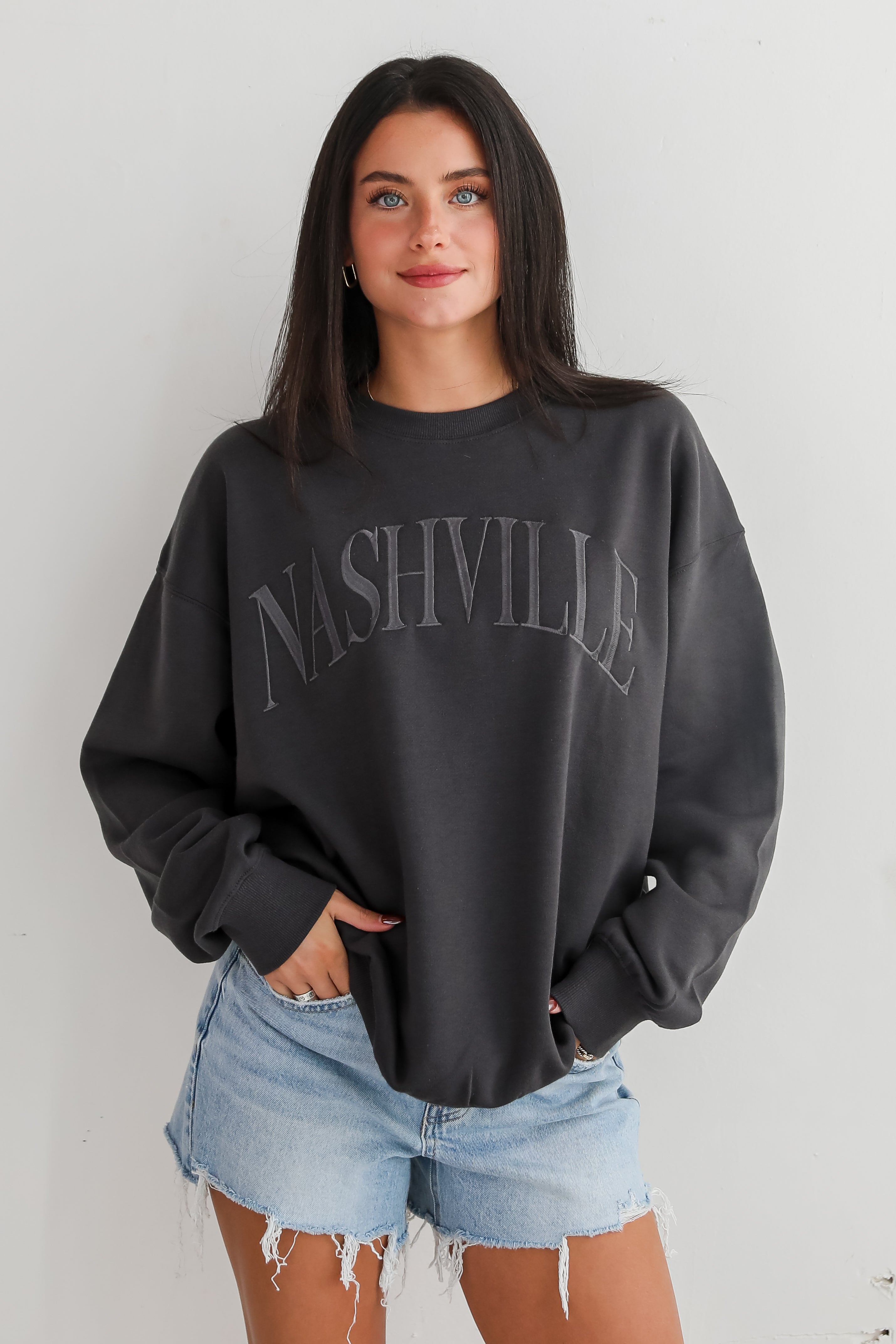 Nashville Embroidered Sweatshirt