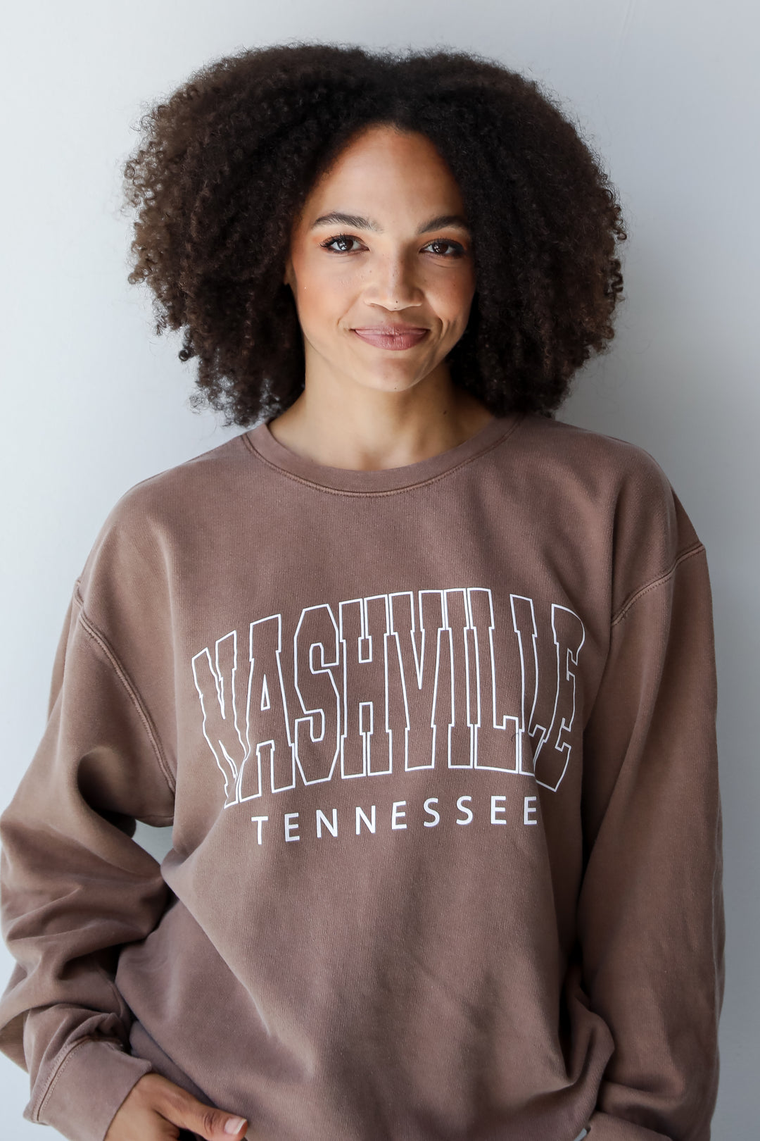 Brown Nashville Tennessee Sweatshirt