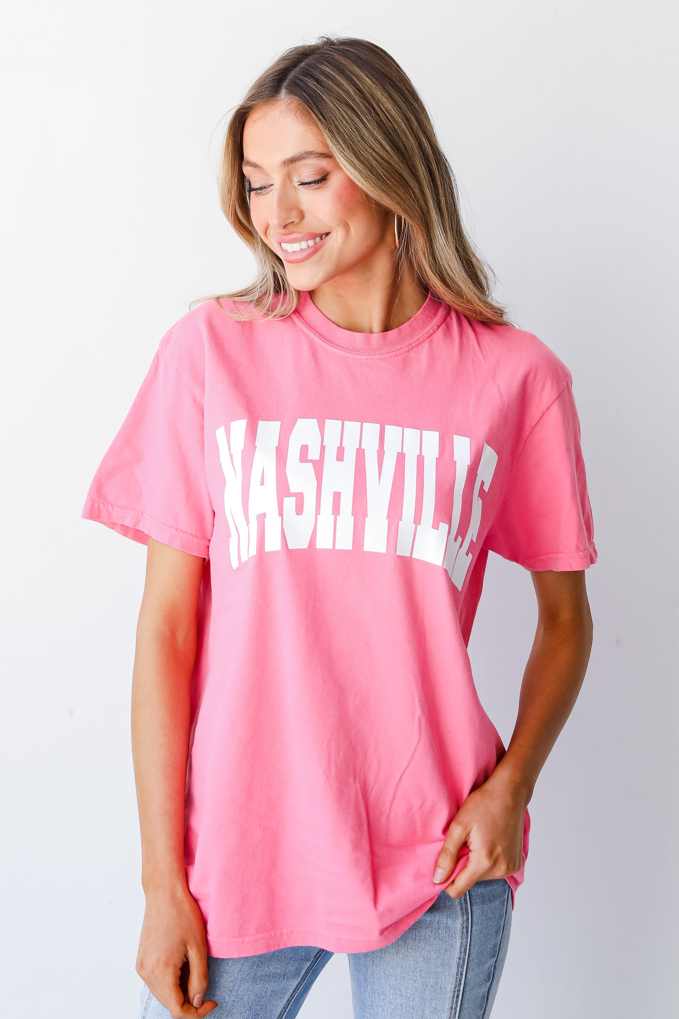 Pink Nashville Tee