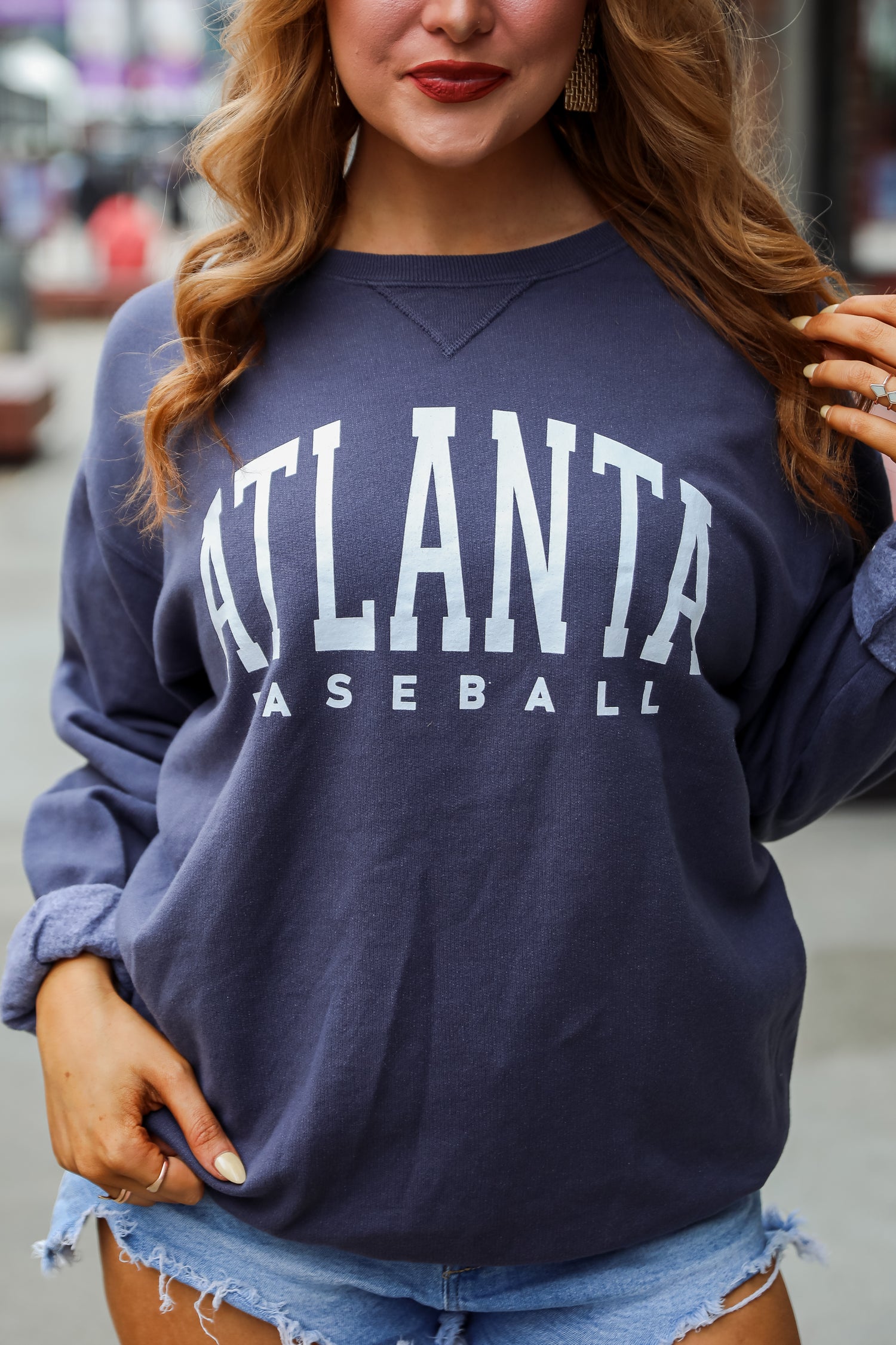 braves sweatshirt