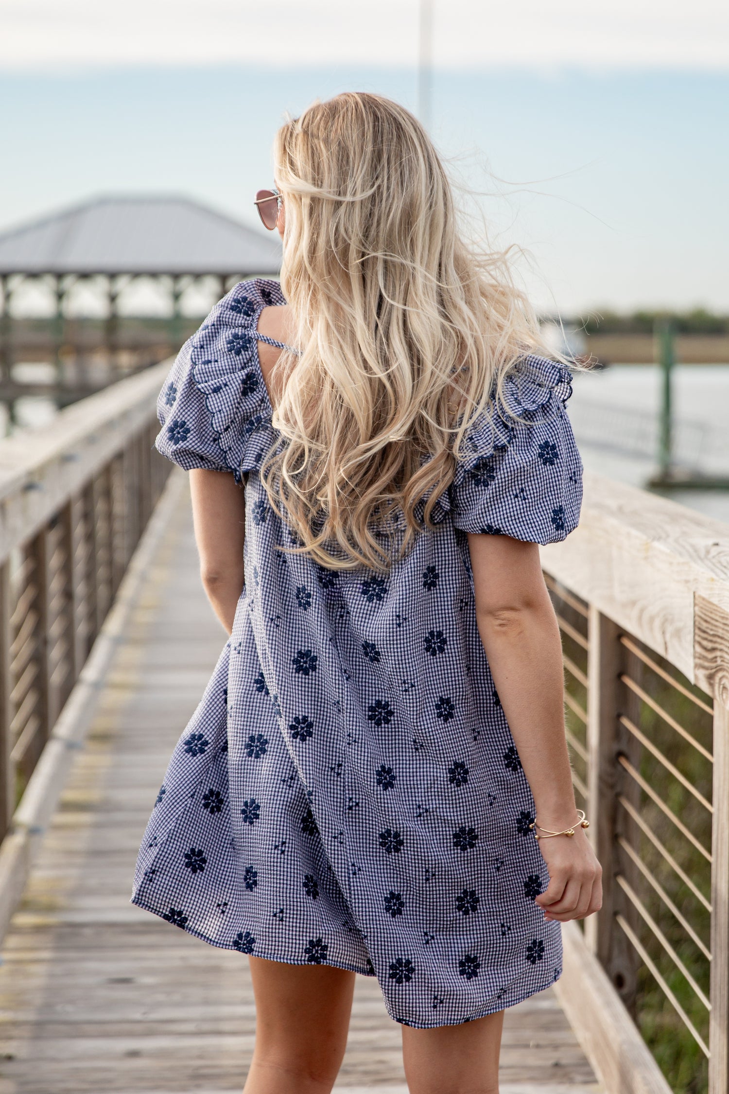 Blue Skies & Daisies Navy Mini Dress | Trendy Women's Dress Blue Skies & Daisies Navy Mini Dress | Trendy Women's Dress