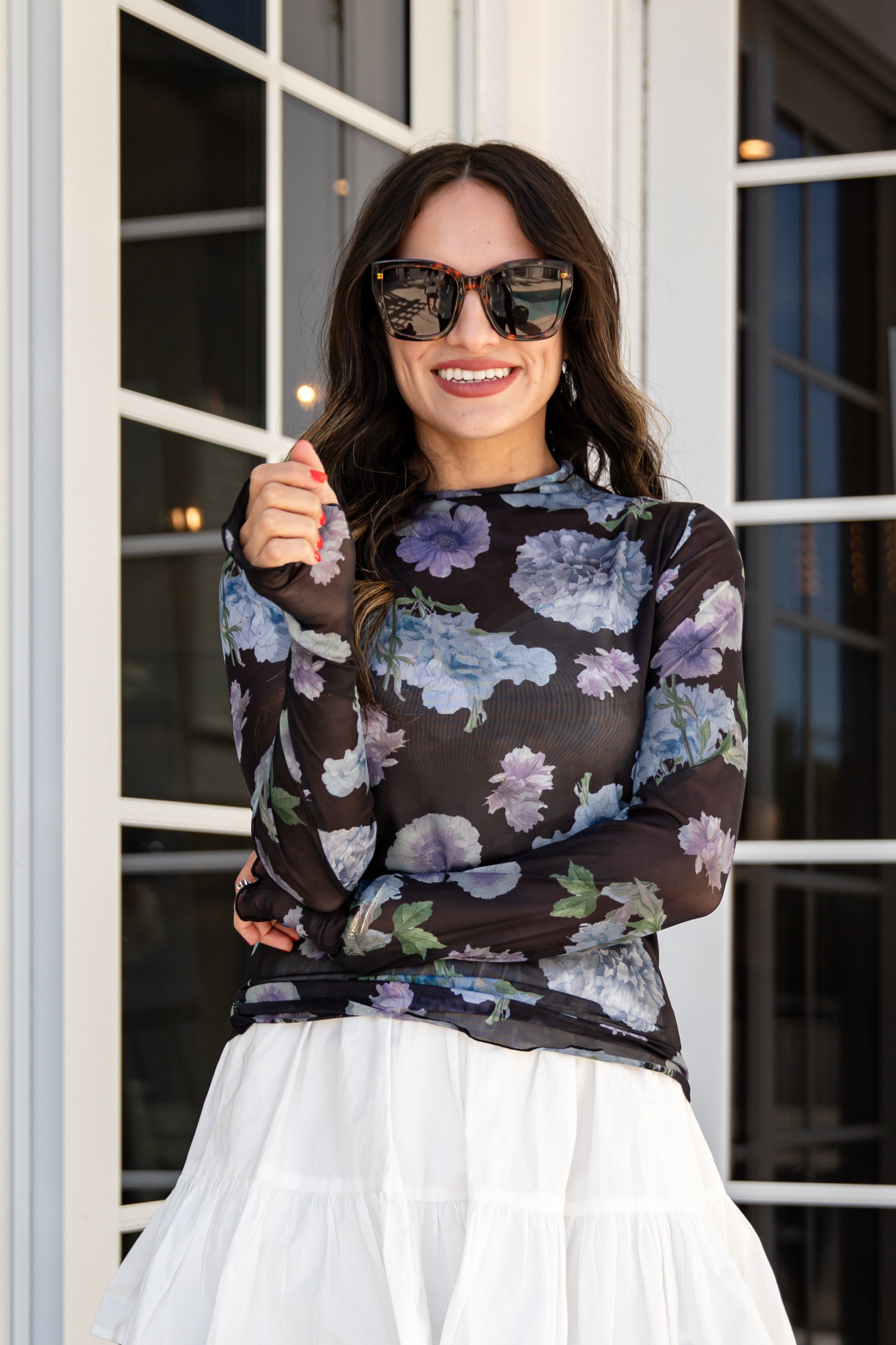 トップス melt the lady layered tops Lady Lux Floral Layering Top | Trendy Women's Tops | ShopDressUp