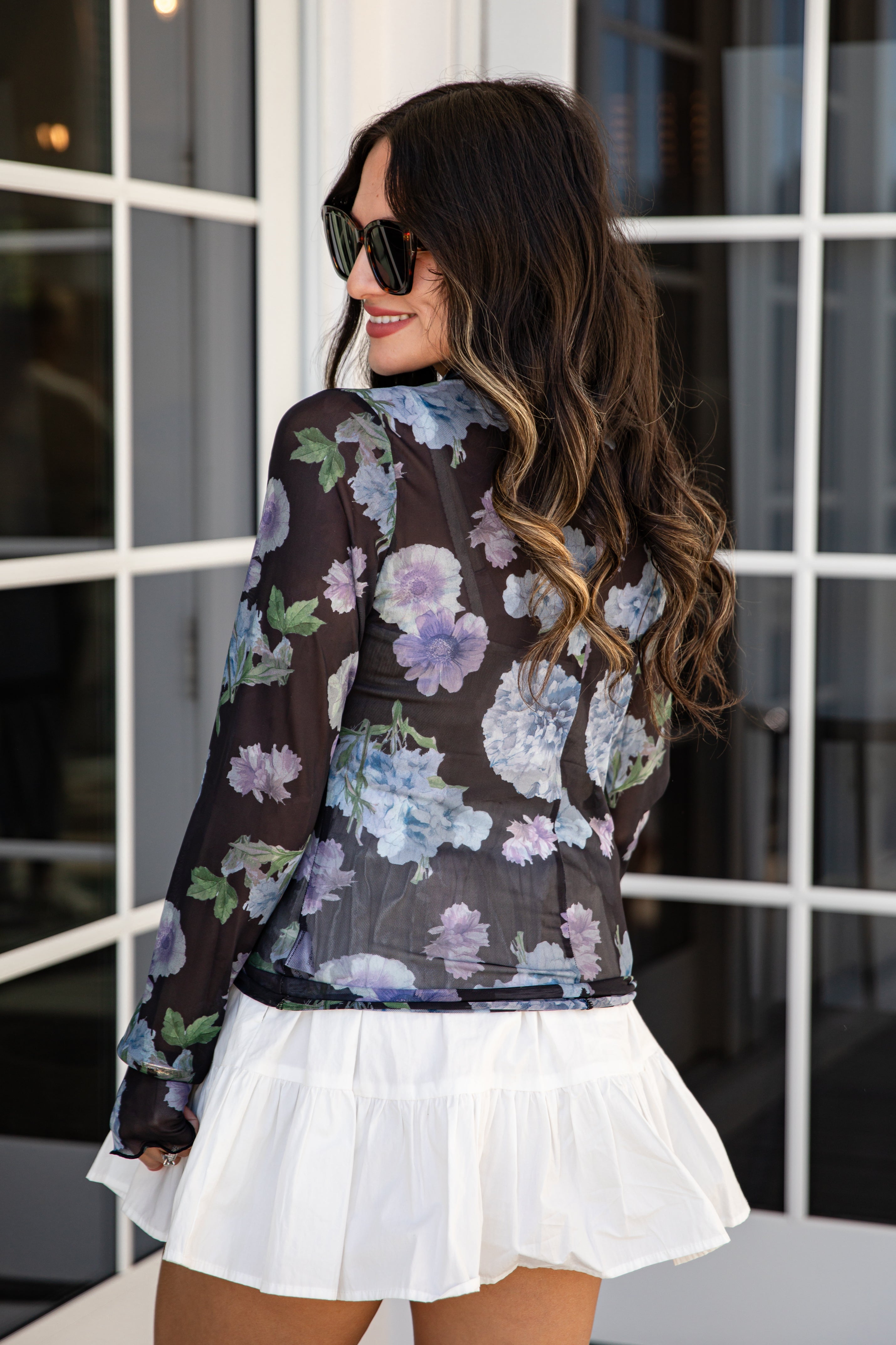 Lady Lux Floral Layering Top | Trendy Women's Tops | ShopDressUp
