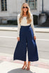 navy Wide Leg Pants