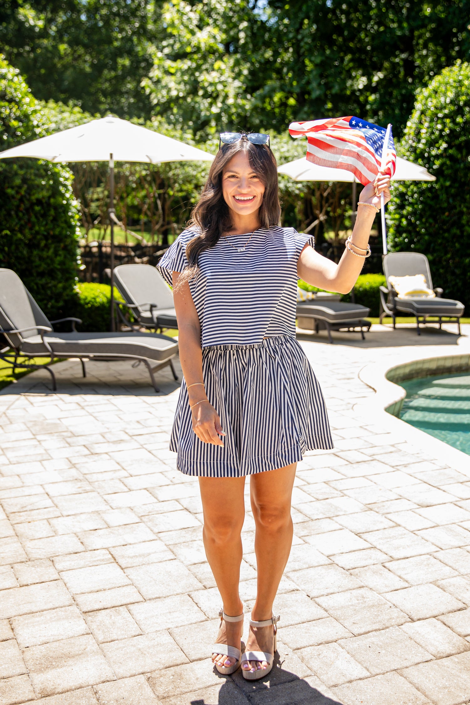 Happiness Ahead Stripe Mini Skirt | Trendy Women's Skirts