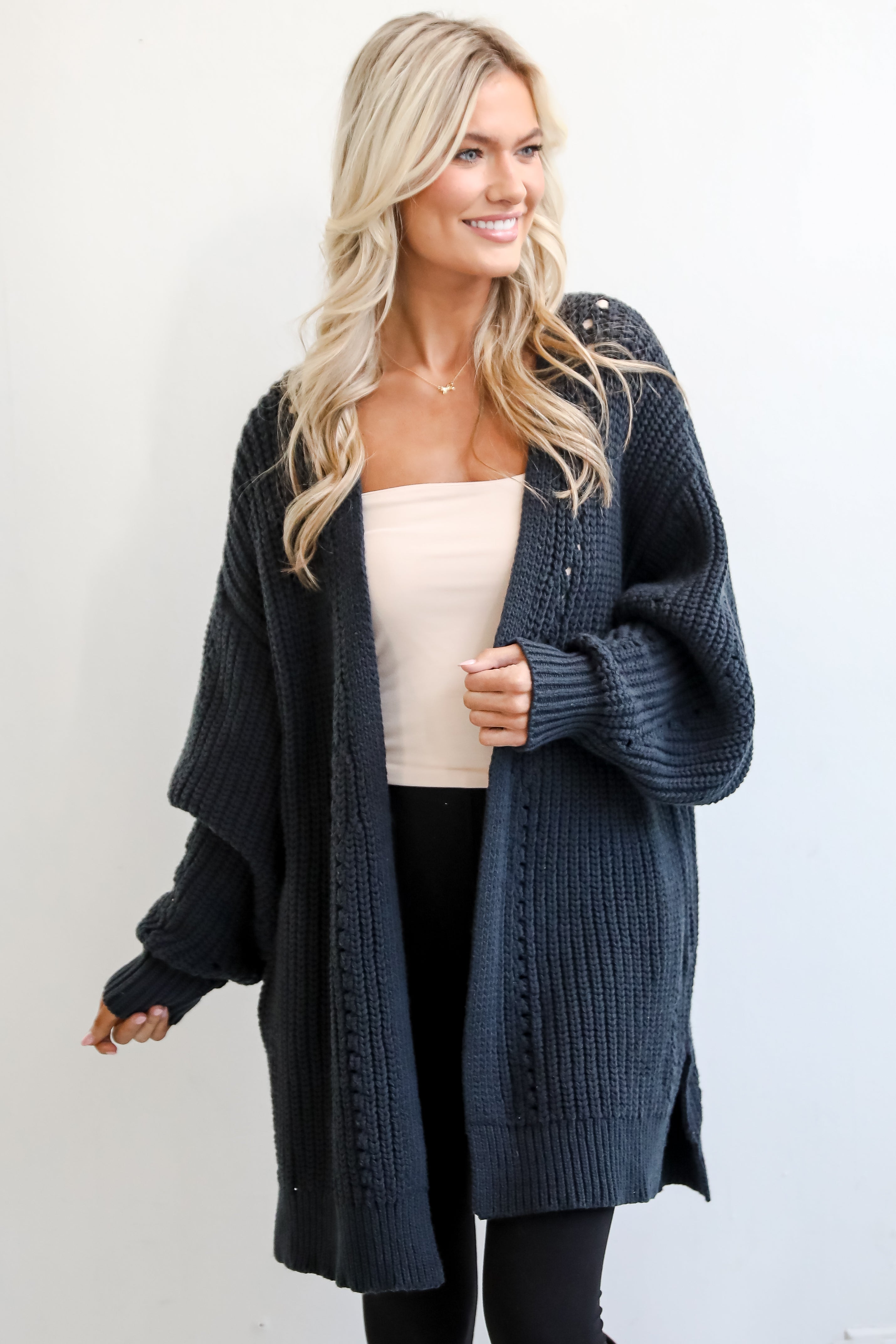 Everyday Design Navy Sweater Cardigan