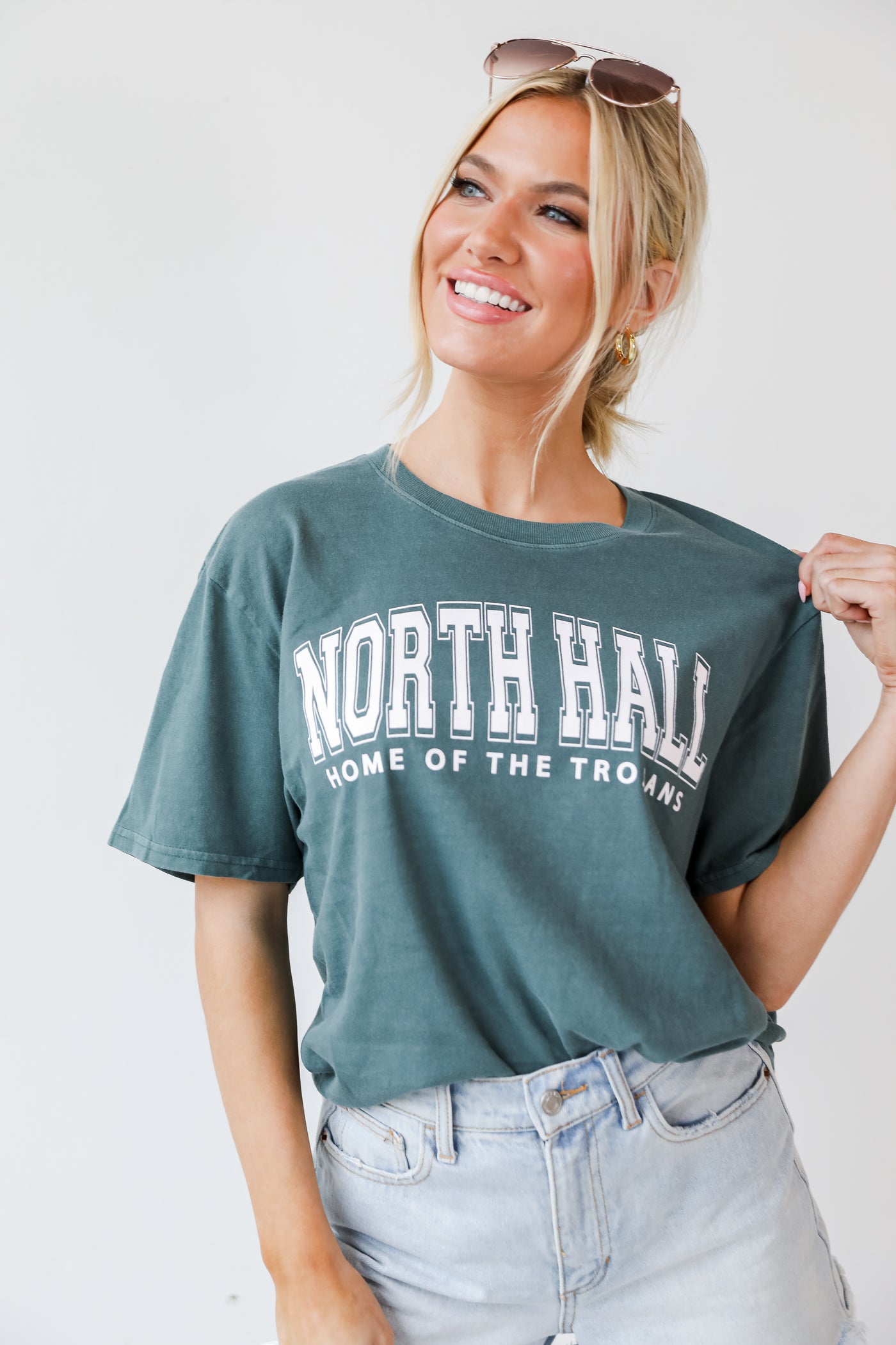 North Hall Home Of The Trojans Tee