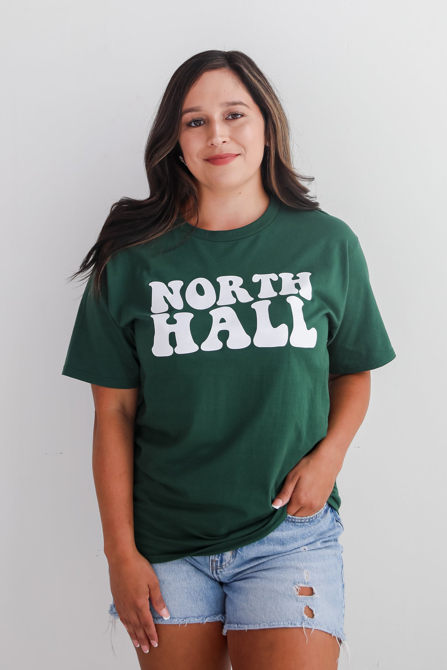 Dark Green North Hall Tee