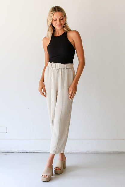 Linen Pants front view