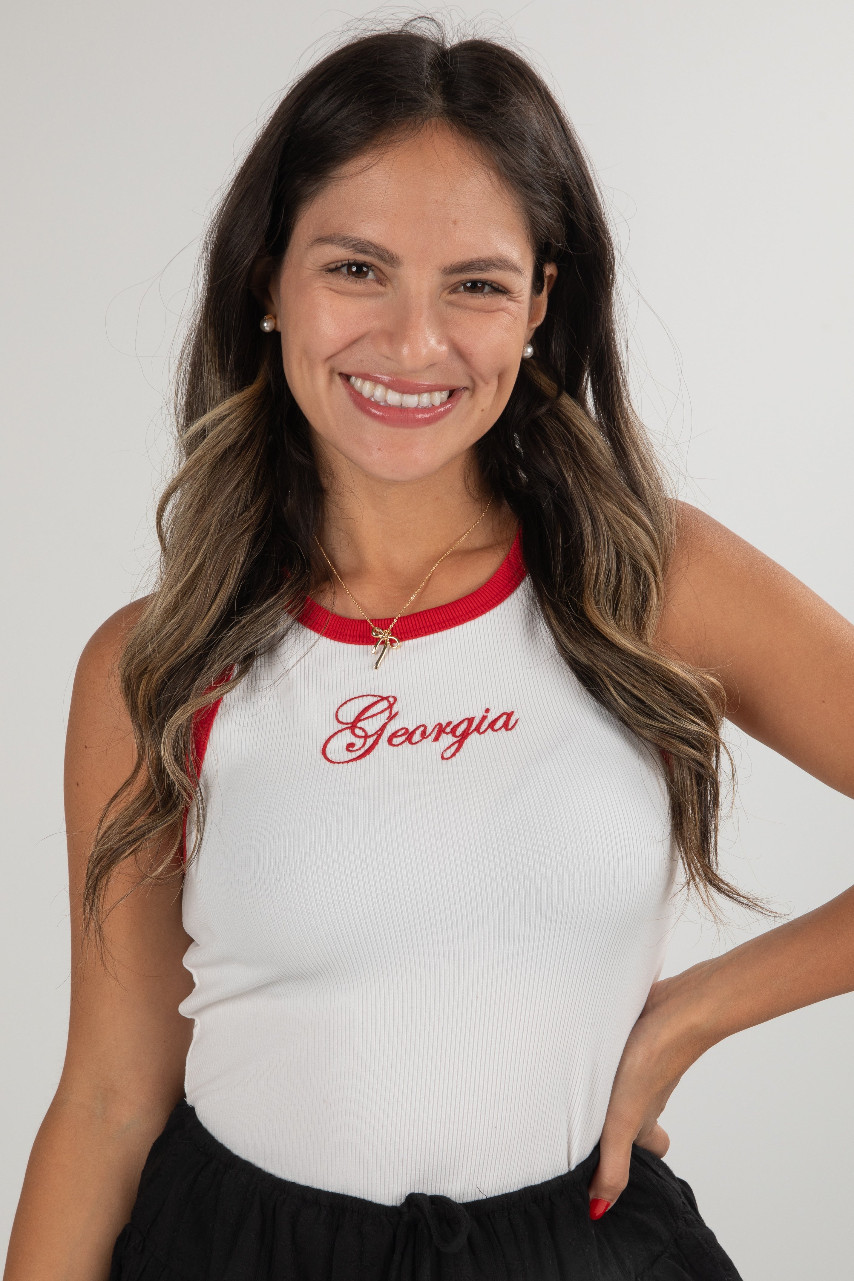 Georgia Script Tank | DU Exclusives | ShopDressUp – Dress Up