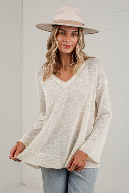 Found Your Way Oversized Knit Top