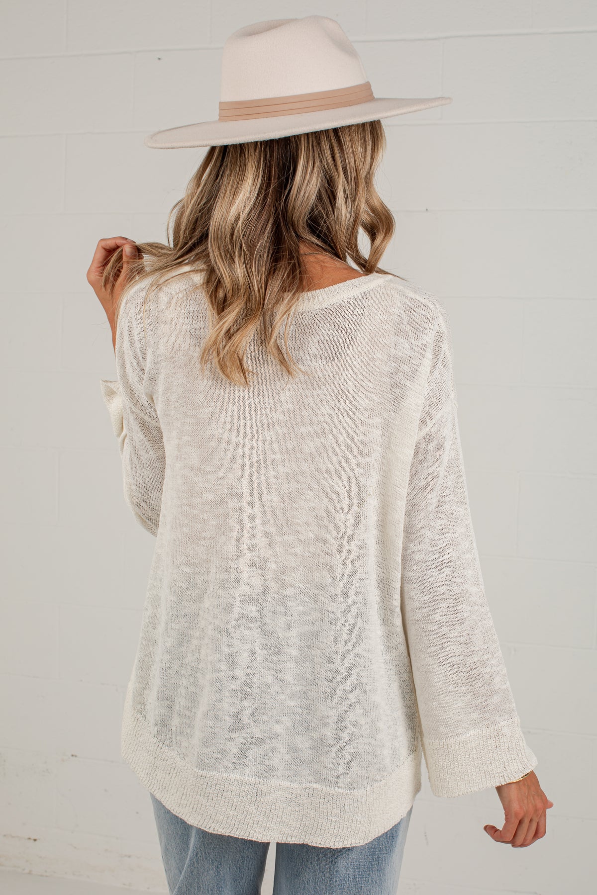Found Your Way Oversized Knit Top