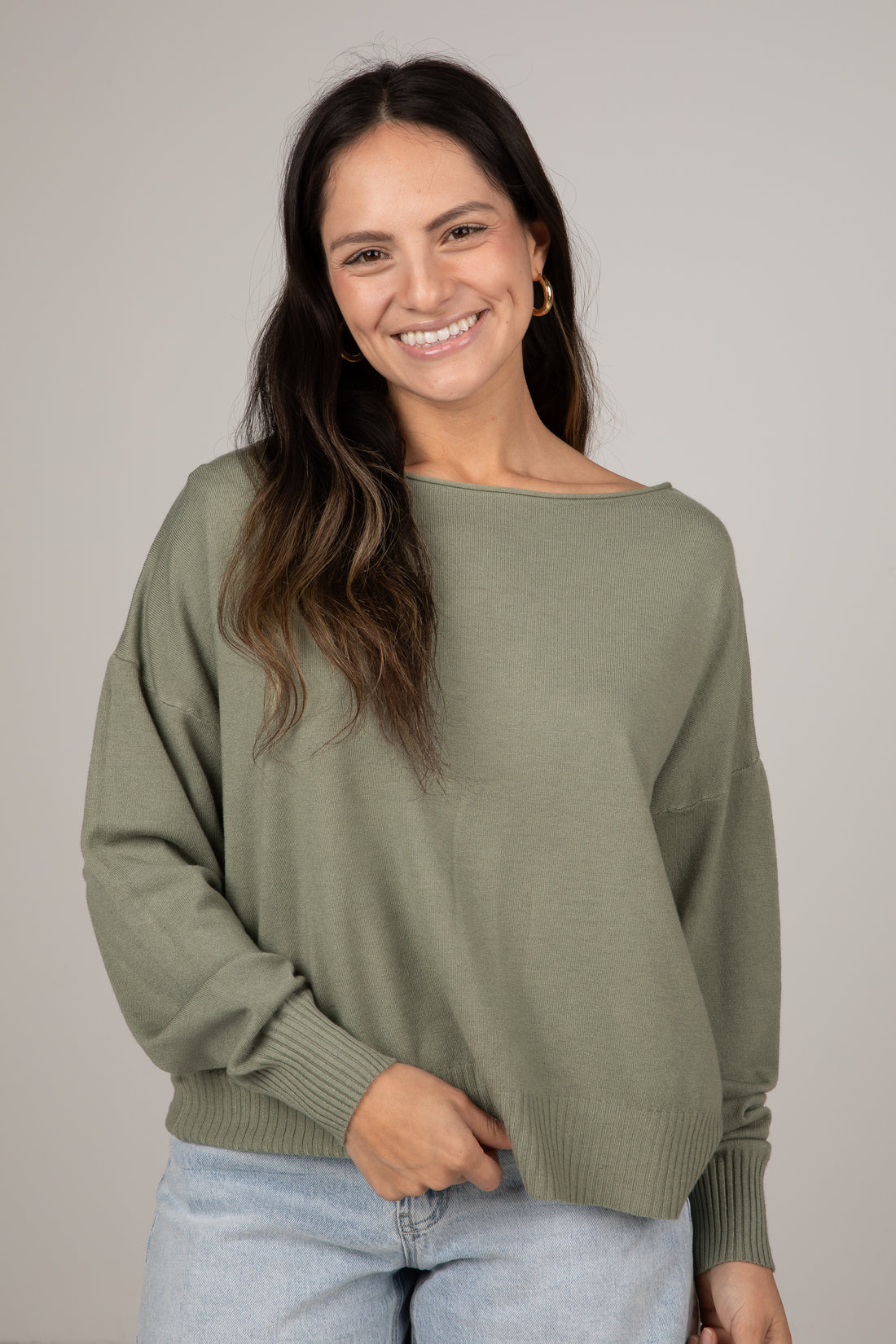 Easy Intentions Lightweight Knit Top