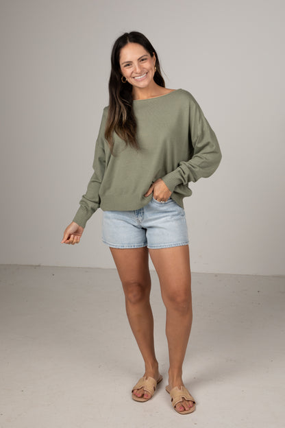 FINAL SALE - Easy Intentions Lightweight Knit Top - DU Deal