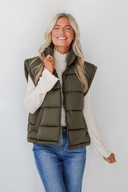 On Cloud Nine Puffer Vest