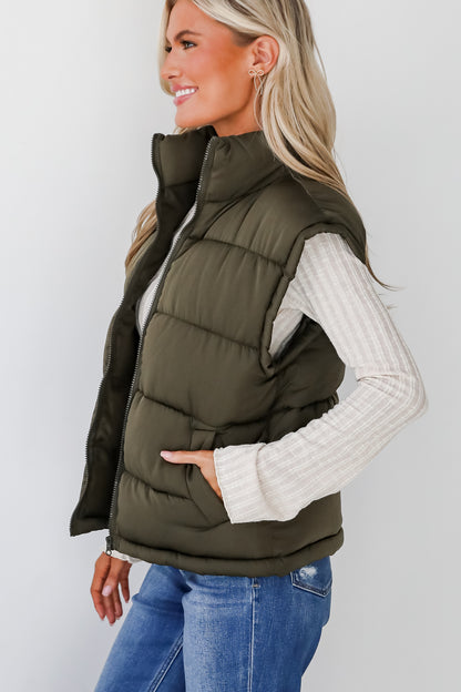 On Cloud Nine Puffer Vest