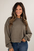 olive sweatshirt