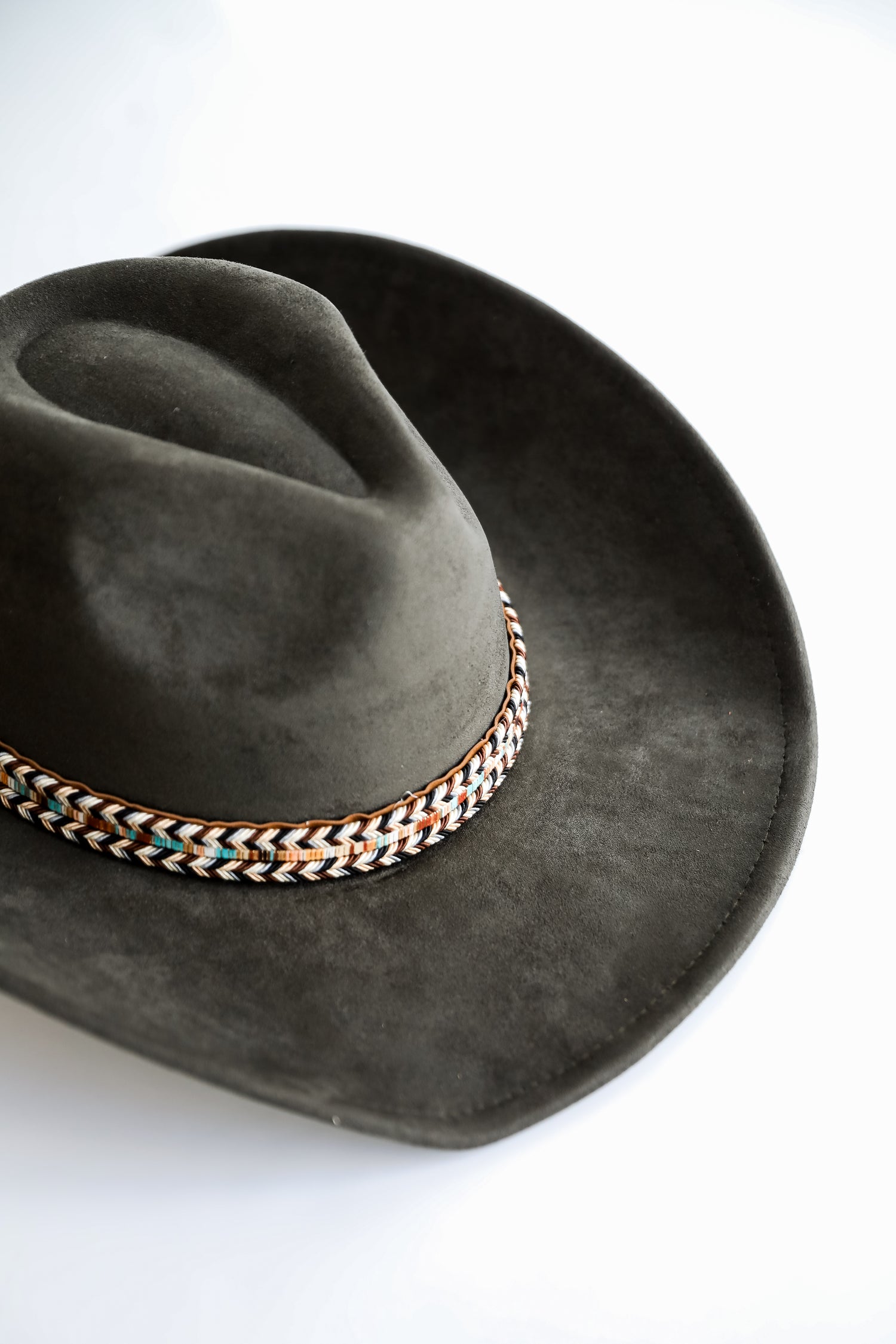 Rodeo Charm Fedora Western Wide Brim Hat