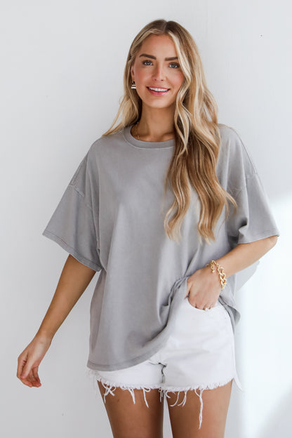 casual Oversized Boyfriend Tees