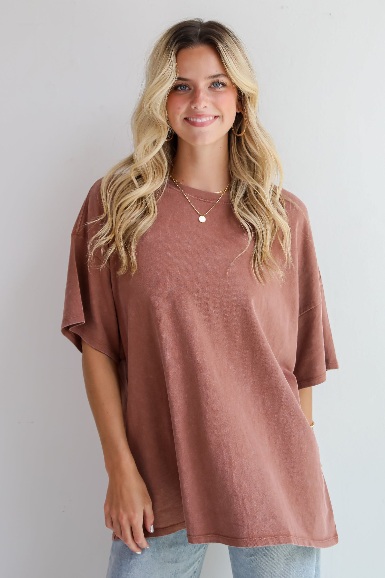 Reagan Oversized Boyfriend Tee