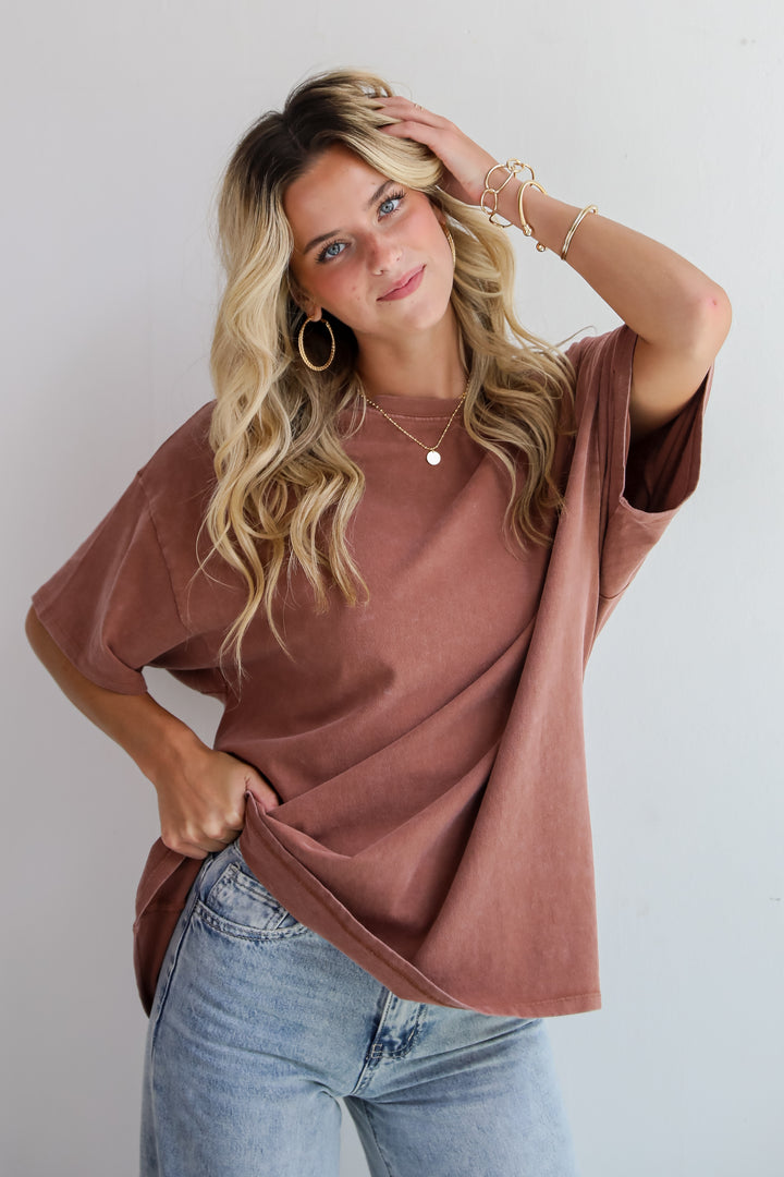 Reagan Oversized Boyfriend Tee