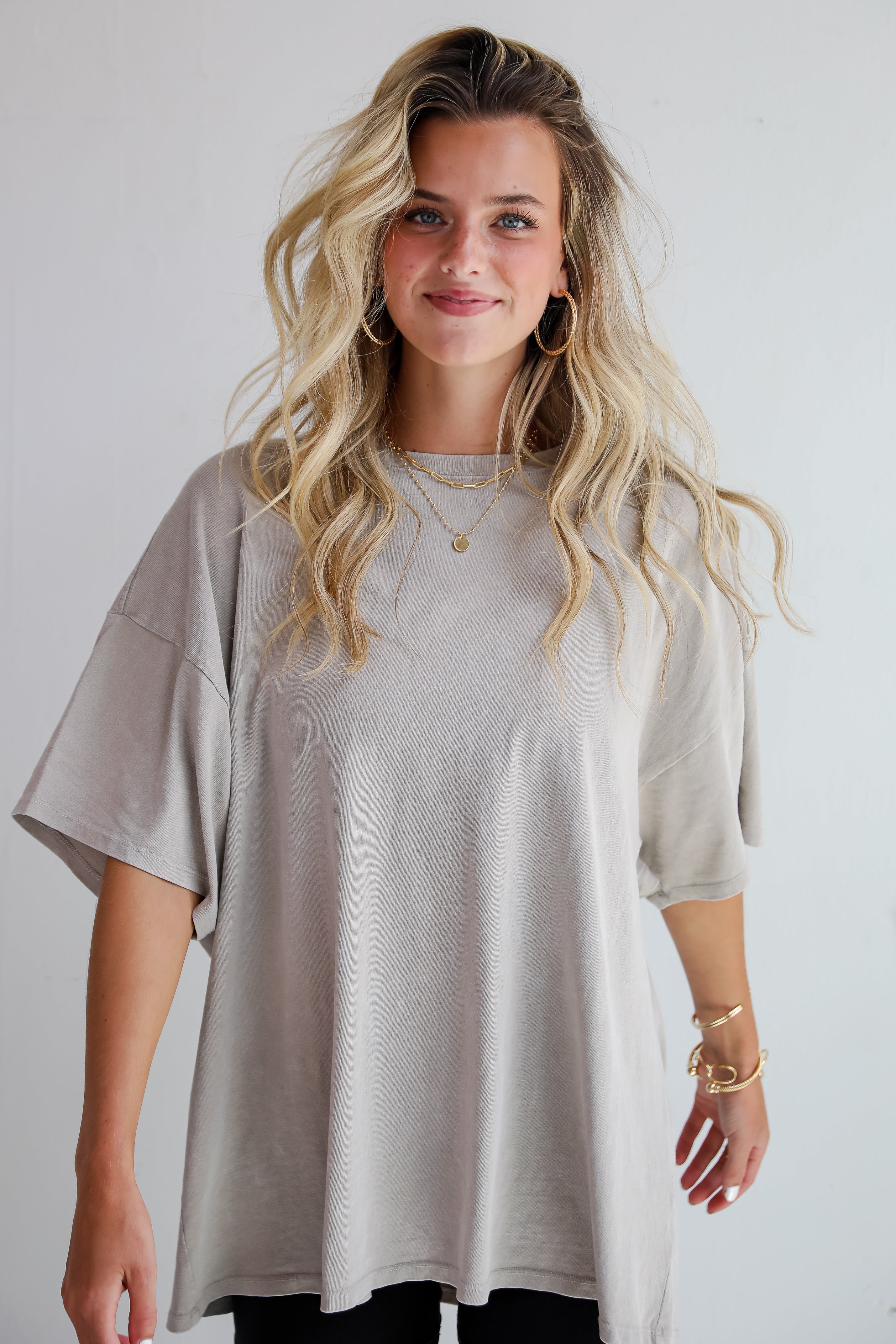 Reagan Oversized Boyfriend Tee