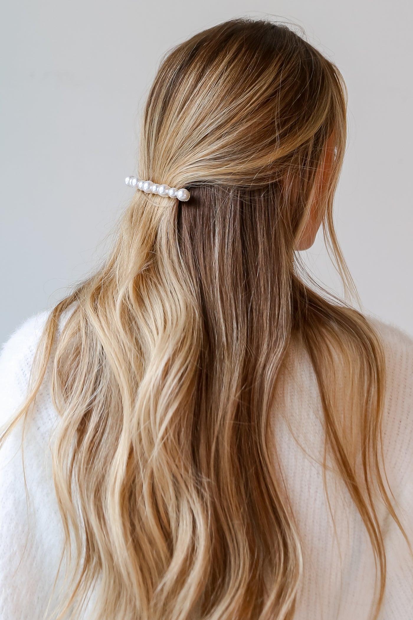 trendy Pearl Hair Clip