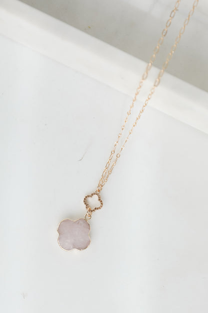 Sarah Gemstone Charm Necklace