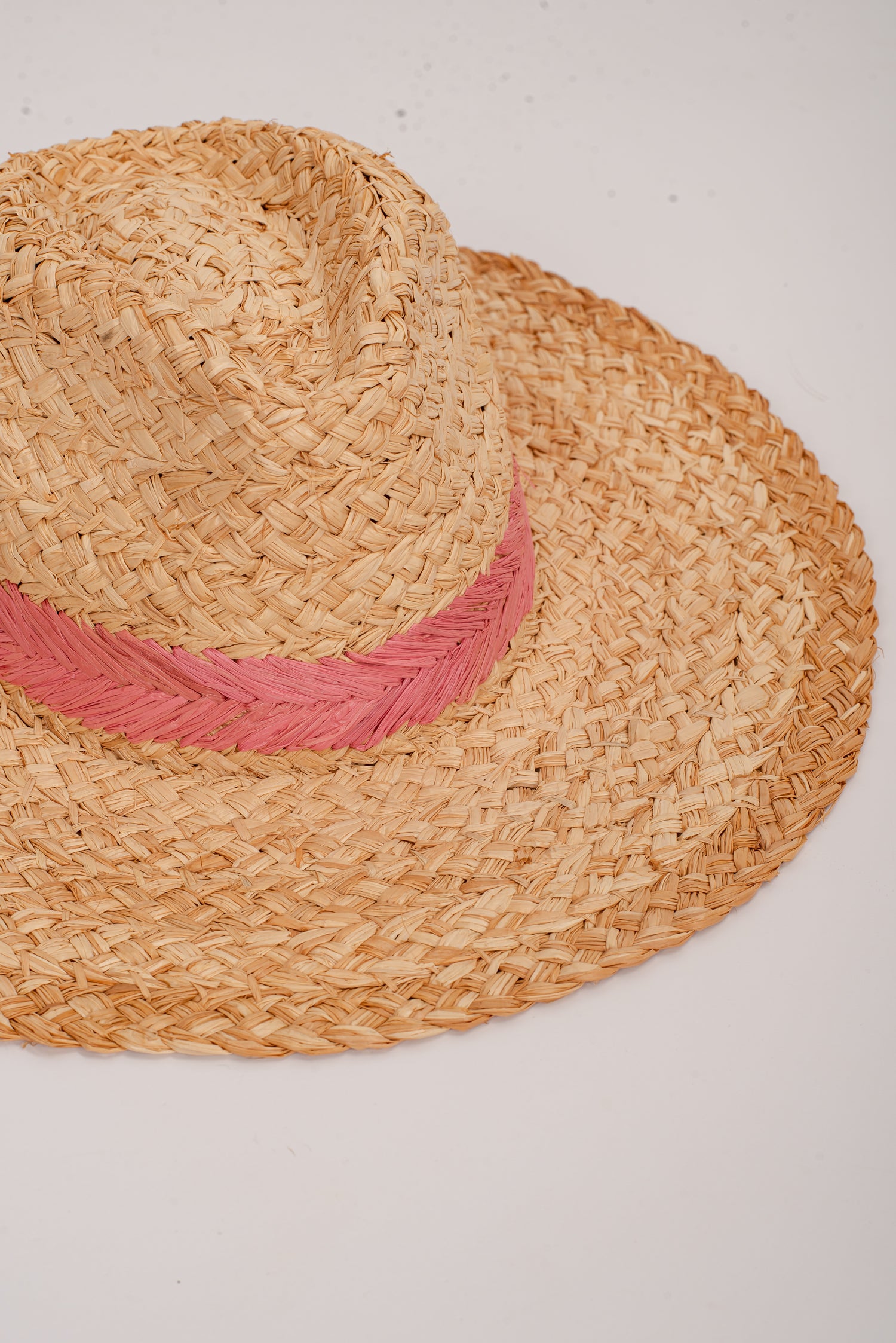 womens dress hats Cute Pink Straw Fedora Wide Brim Hat | Women's Hats