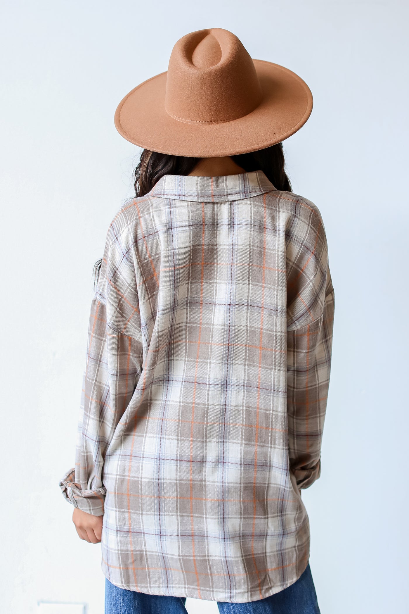 Pumpkin Spice Plaid Flannel – She Is Boutique