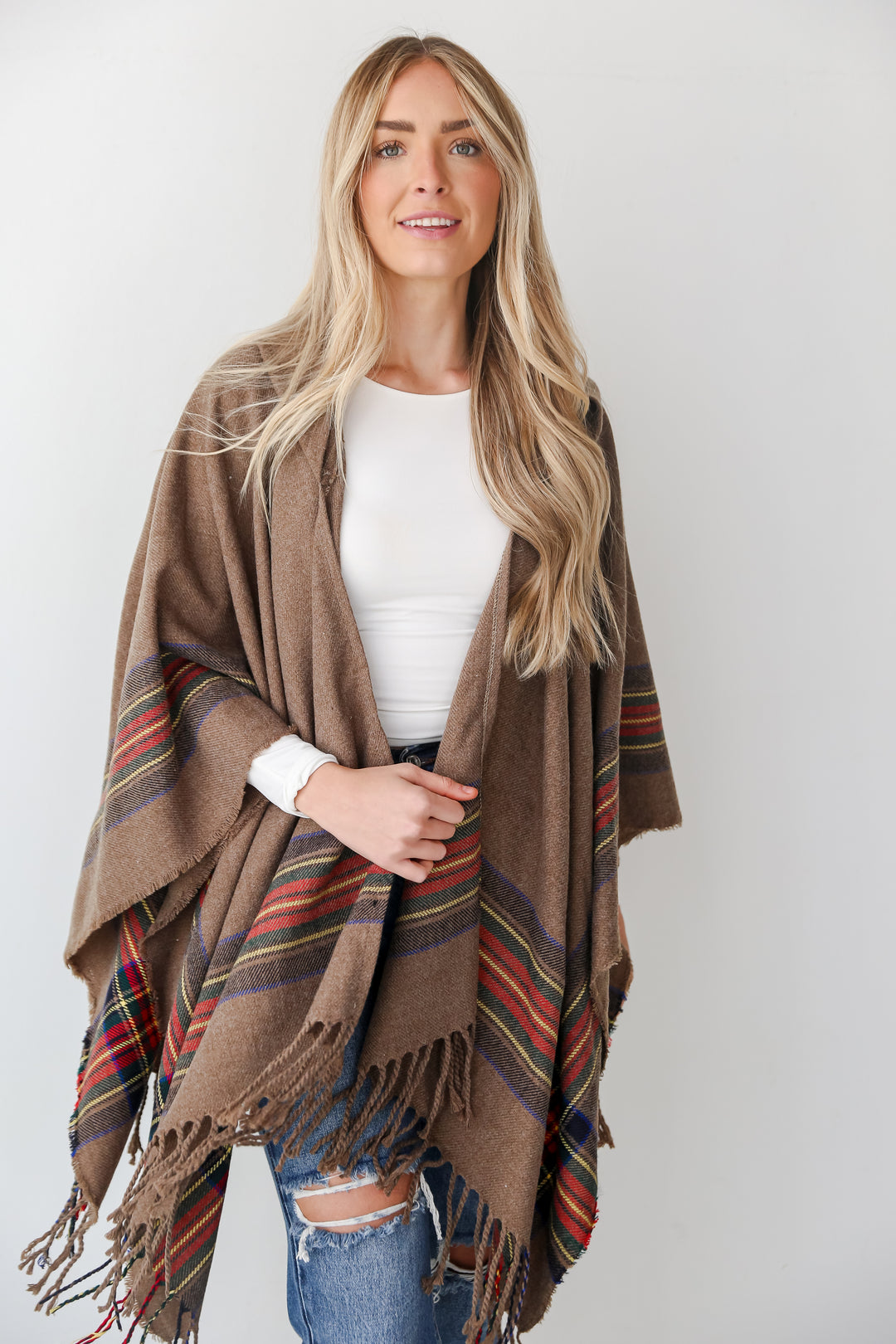 fringe ponchos