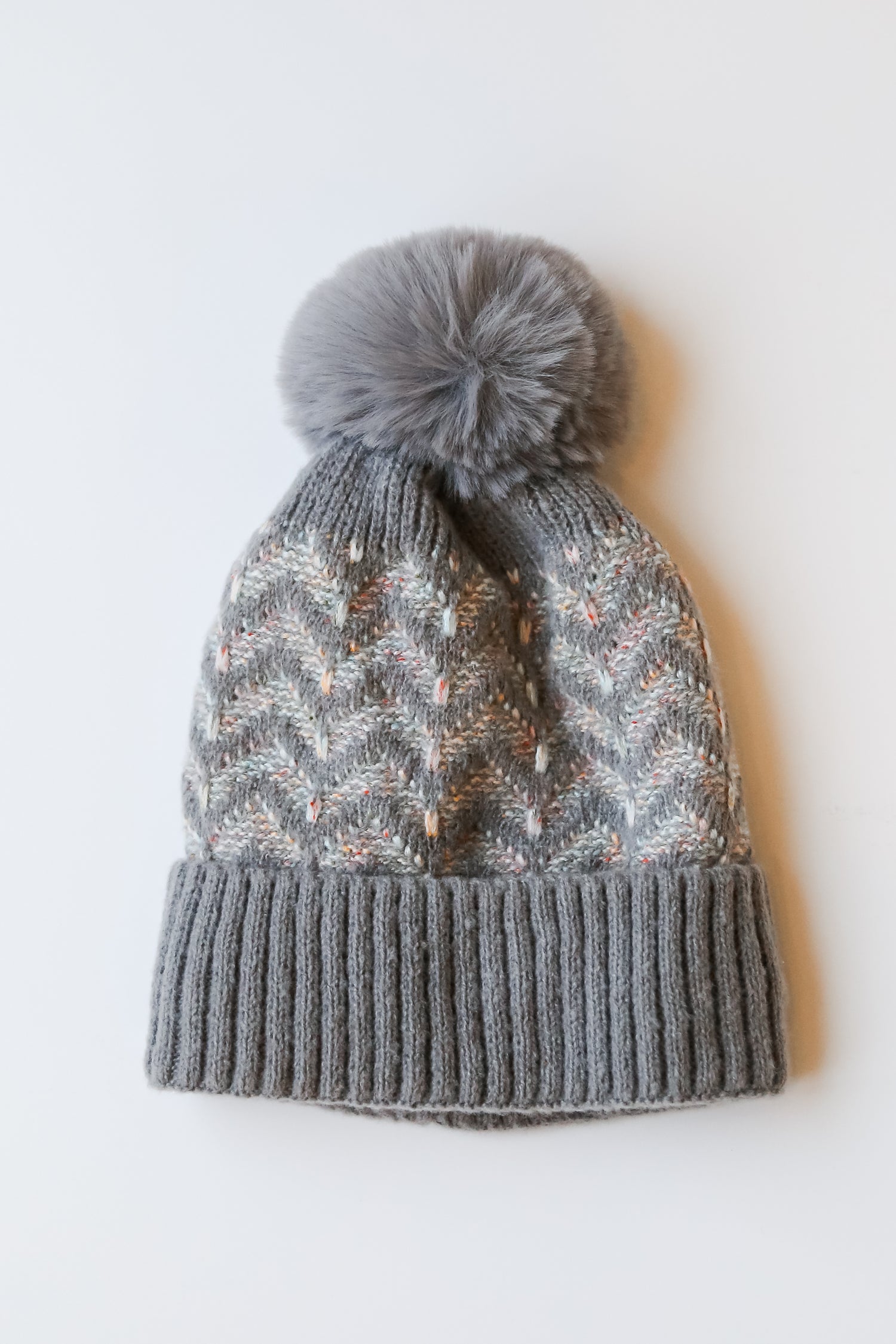 trendy Pom Pom Beanie