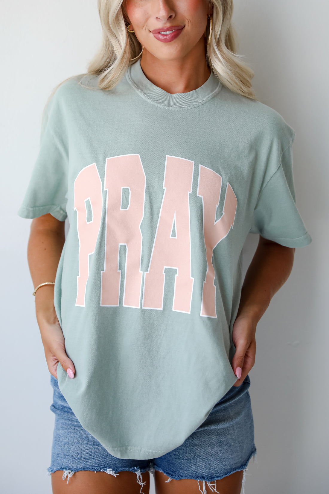 Sage Pray Tee