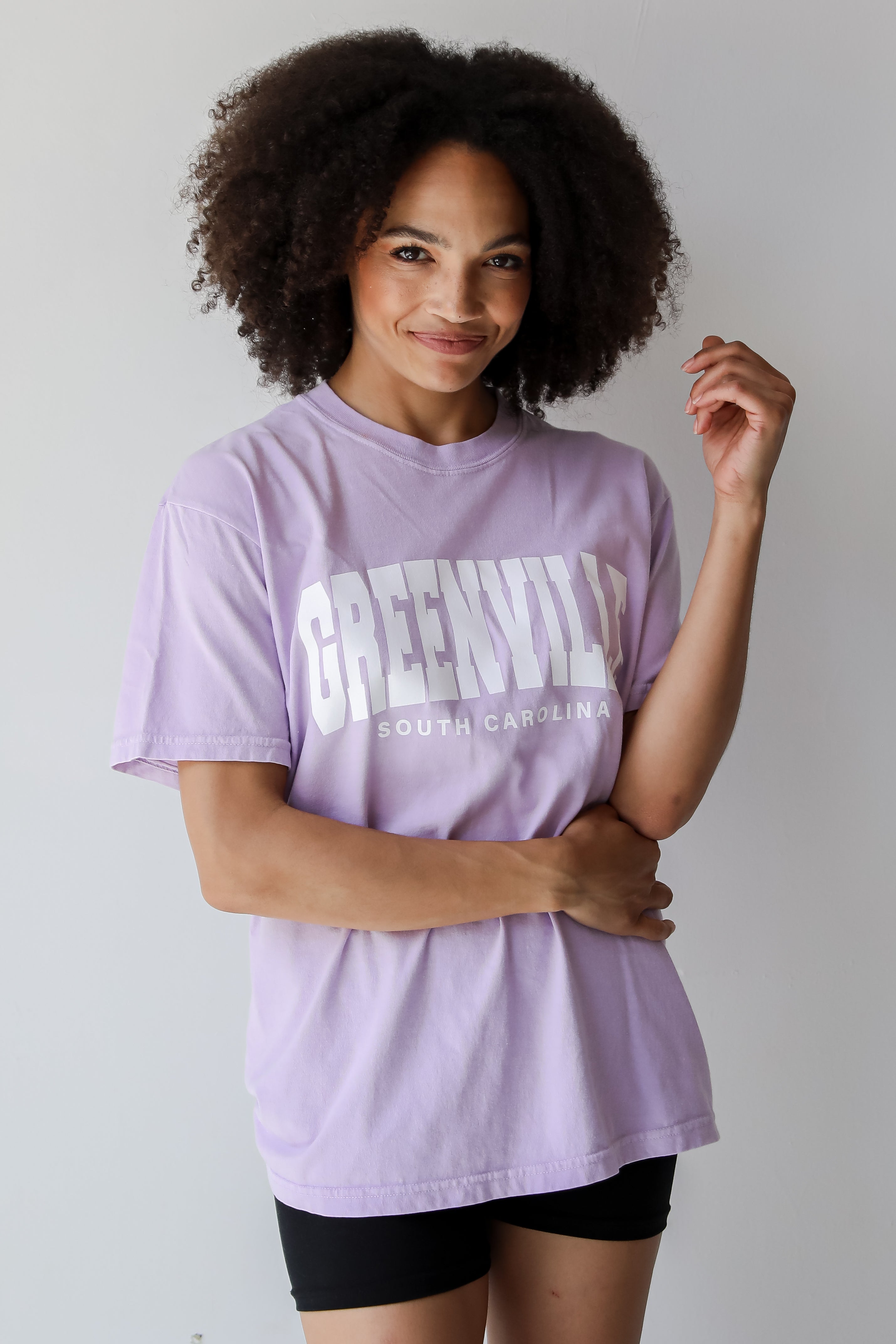 Lavender Greenville South Carolina Tee